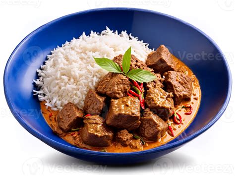  Rendang! Eine cremige Kokosnuss-Sinfonie mit zart zerfallenen Rindfleischstücken