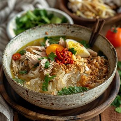  Soto Ayam! Ein würziges Hühnchen-Suppen-Erlebnis aus Kendal.